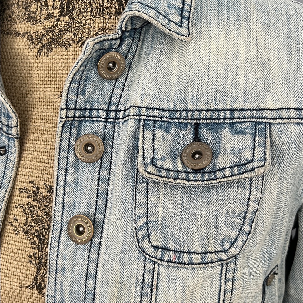 Highway Jeans Crop Jacket - Picture 5 of 9